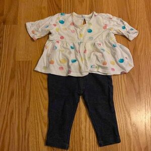 Baby jegging outfit